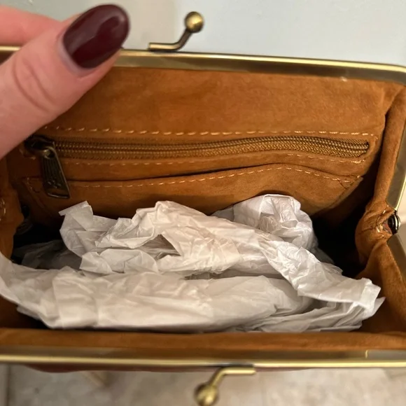 Patricia Nash Brown Leather clutch - Picture 5 of 8